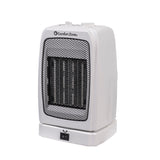 Comfort Zone Energy Save Oscillating Ceramic Heater in White