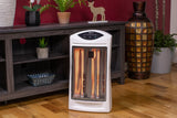 Comfort Zone Energy Save Radiant Quartz Heater in White