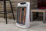 Comfort Zone Energy Save Radiant Quartz Heater in White
