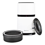 Comfort Zone Compact HEPA Air Purifier with WiFi App Control in White