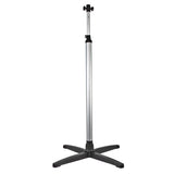 Comfort Zone Outdoor/Indoor Electric Patio Heater Stand in Silver