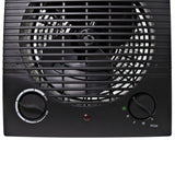 Comfort Zone Energy Save Fan-Forced Space Heater in Black