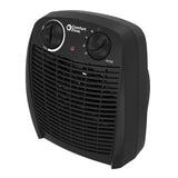 Comfort Zone Fan-Forced Personal Heater in Black