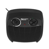 Comfort Zone Fan-Forced Personal Heater in Black
