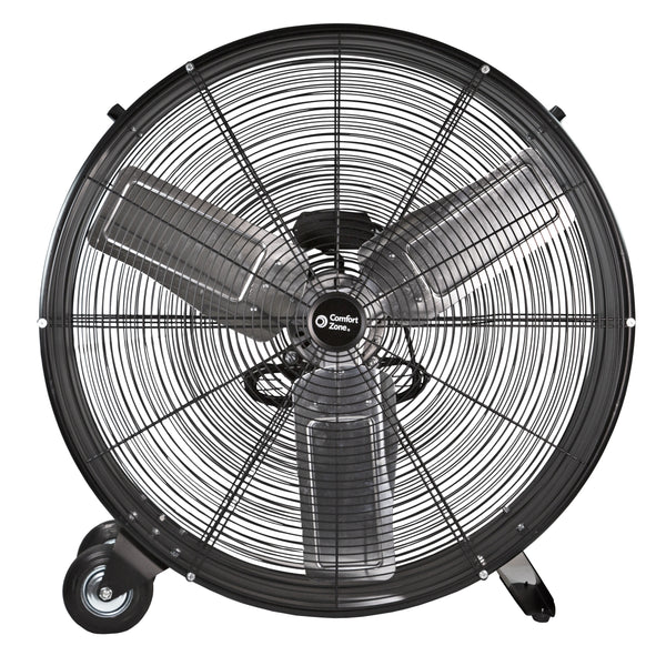 Comfort Zone 30" 2-Speed High Velocity Utility Drum Fan