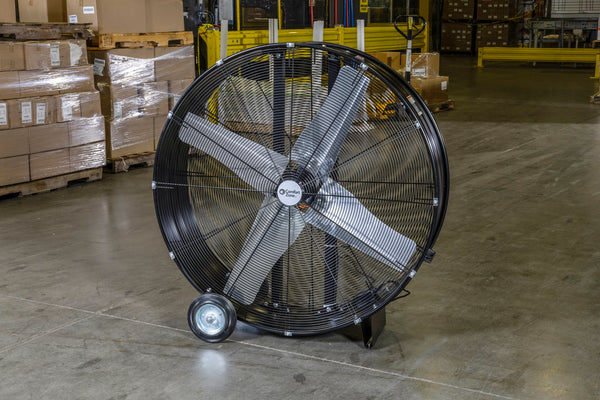 Comfort Zone 42" 3-Speed High Velocity Industrial Drum Fan