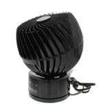 Comfort Zone 6" 3-Speed Globe Fan with Remote in Black