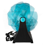 Comfort Zone 8" Blade Turbo High-Velocity Tilting Fan in Teal