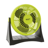 Comfort Zone 8" Blade Turbo High-Velocity Tilting Fan in Lime