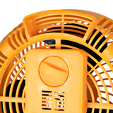 Comfort Zone 8" Turbo High Velocity Fan in Orange