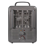 Comfort Zone 3-Prong Utility Milkhouse Heater in Grey