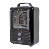 Comfort Zone Utility Milkhouse Heater in Black/Grey