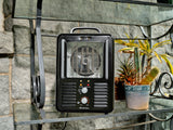 Comfort Zone Utility Milkhouse Heater in Black/Grey