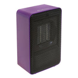7" Fan Forced Personal Ceramic Heater, Purple
