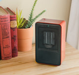 Comfort Zone 7" Fan Forced Personal Ceramic Heater in Red