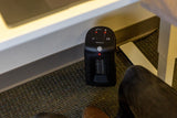 Comfort Zone Portable Space Heater with Motion Detector in Black
