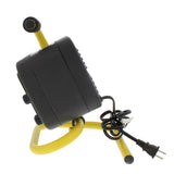 Comfort Zone Utility Shop Heater with Tubular Stand in Black