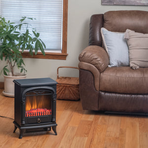 Comfort Zone Electric Fireplace Stove Heater