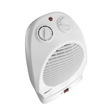 Comfort Zone Oscillating Electric Portable Heater with Thermostat in White