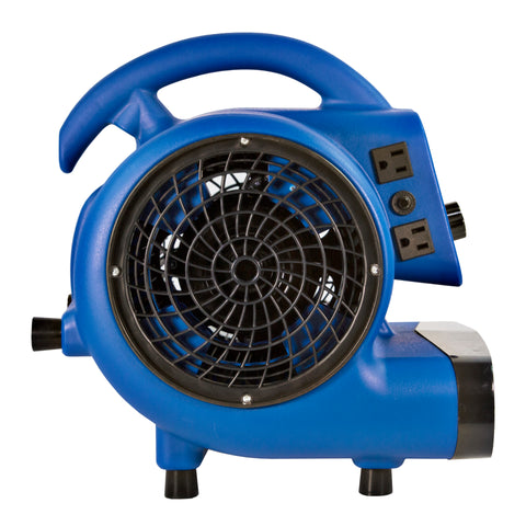 Comfort Zone 1/4HP 3-Speed Fan Blower Air Mover Carpet Dryer in