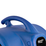 Comfort Zone 1/3HP 3-Speed Air Mover Carpet Dryer with GFCI Plug in Blue