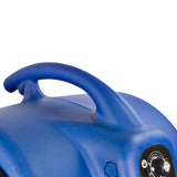 Comfort Zone Powergear 1/2 HP 3-Speed Carpet Dryer Blower Floor Fan with Timer in Blue