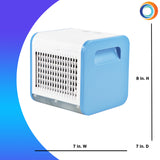 Comfort Zone Personal Air Cooler in Blue