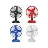 5" 2-Speed Oscillating Desk Fan, Assorted Colors