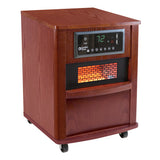 Comfort Zone 20" Infrared Cabinet Heater in Black