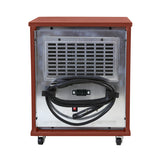 Comfort Zone 20" Infrared Cabinet Heater in Black