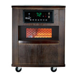 Comfort Zone Infrared Heater With Built-In USB Charging Ports and Remote Control