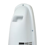 Comfort Zone 29" 3-Speed Oscillating Tower Fan in White