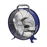 12" Retro-Style Drum Table Fan, Assorted Colors