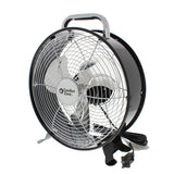 12" Retro-Style Drum Table Fan, Assorted Colors