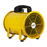 Comfort Zone 8" 2-Speed High Velocity Utility Blower Fan in Yellow