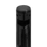 Comfort Zone 36-Inch 3-Speed Oscillating Tower Fan with Remote in Black