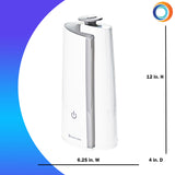 Comfort Zone Mini 1.3L Tower Mister Ultrasonic Humidifier in White