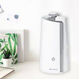 Comfort Zone Mini 1.3L Tower Mister Ultrasonic Humidifier in White