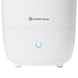 Comfort Zone Indoor 3.5L Top Fill Ultrasonic Mister Humidifier in White