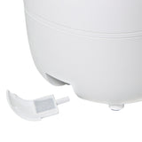 Comfort Zone Indoor 3.5L Top Fill Ultrasonic Mister Humidifier in White