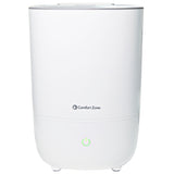 Comfort Zone Indoor 3.5L Top Fill Ultrasonic Mister Humidifier in White