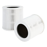 Comfort Zone 2-Pack CZAP2 Series True HEPA Air Purifier Replacement Filters in White