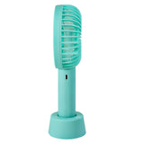 Comfort Zone 4" Personal Rechargeable Wand Fan in Green