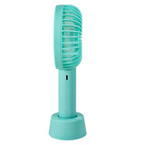 Comfort Zone 4" Personal Rechargeable Wand Fan in Green