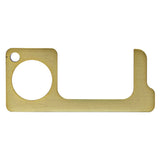 Comfort Zone Solid Brass Anti-Touch Keychain Tool