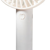 Comfort Zone 4" 3-Speed Rechargeable Wand Fan in White