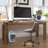 Oscillating Portable Ceramic Space Heater, Silver