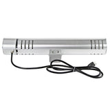 Comfort Zone Outdoor/Indoor Electric Patio Heater with Remote Control in Grey