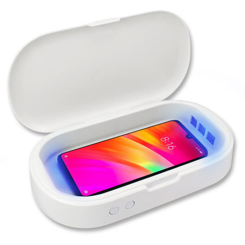 Comfort Zone UV Light Sterilizer Box in White