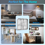Comfort Zone 20" 3-Speed Box Fan in White